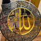 Ayatul Kursi Round Acrylic Islamic Wall Calligraphy Art