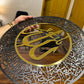 Ayatul Kursi Round Acrylic Islamic Wall Calligraphy Art 1