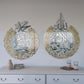 Ayatul Kursi round  Gold and Silver Wall Calligraphy Decor