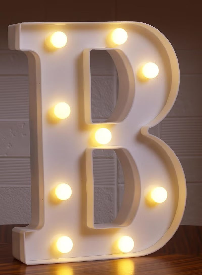 Alphabet LED Letter Lights Light Up Plastic Letters Standing Hanging