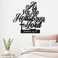 Bible Verses  As For Me And My House -  Christian Wall Decor in Dubai 1