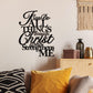 Bible Verses  I Can Do All Things Through Christ -  Christian Wall Decor 1