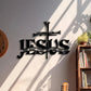 Cross With Jesus Name - Christmas Home Decor 1