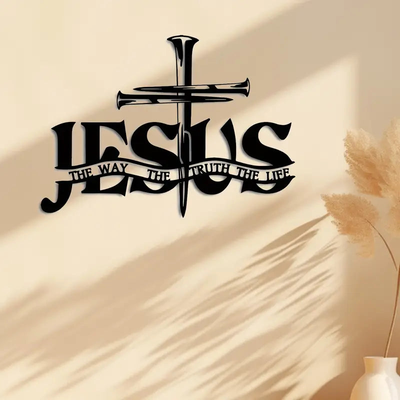 Cross With Jesus Name - Christmas Home Decor 12