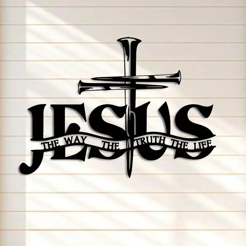 Cross With Jesus Name - Christmas Home Decor 13