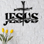 Cross With Jesus Name - Christmas Home Decor 14