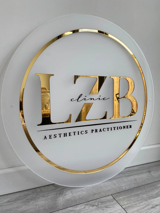 Custom Acrylic Business Logo Sign, Custom Light up Sign