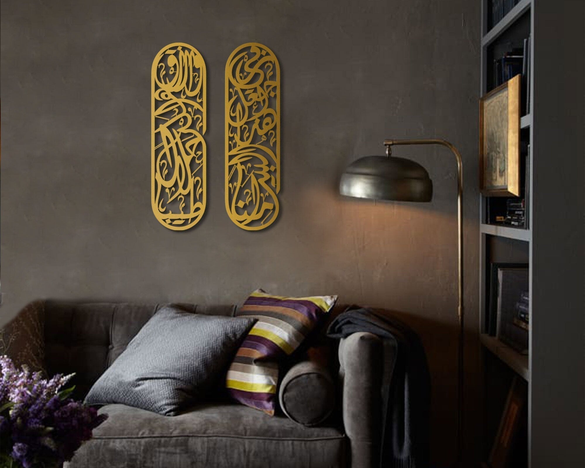 Dua For Rizq and Barqa Acrylic Islamic Wall Calligraphy Art 2