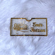 Eid Mubarak Acrylic Envelope