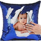 Personalized Magic Sequin Pillow – Reveal Your Photo, Text, or Design!