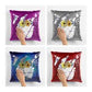 Personalized Magic Sequin Pillow – Reveal Your Photo, Text, or Design!