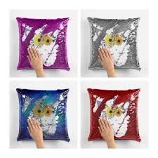 Personalized Magic Sequin Pillow – Reveal Your Photo, Text, or Design!