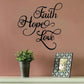 Faith, Hope, Love - Chirsmas Gift - Home Wall Decor 1