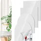 Four Pieces Square Shape Wall Acrylic Mirror - Modern Home Decoration Mirror
