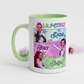 Huntrix Kpop Demon Hunters Inspired Coffee Mug, Rumi Zoey Mira Design, Gift for Kpop Fans Unique Mug, Ceramic Mug, Tea Cup
