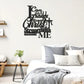 "I Can Do All Things Through Christ" Philippians 4:13 - Christian Home Decor 4