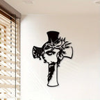 Jesus Chirst and Cross - Christmas Wall Decor