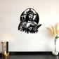 Jesus Christ and Book - Christian's Home Decal 2