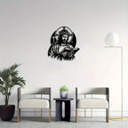 Jesus Christ and Book - Christian's Home Decal 4