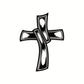 Jesus Cross Hollowed-out Retro - Christian Wall Decal 2