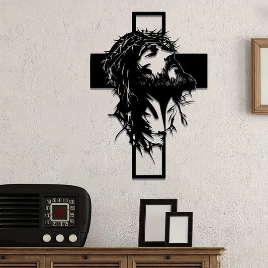 Jesus With Cross - Chrismas Wall Decor 1