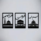 Kaaba, Masjid Nabawi & Masjid al-Aqsa 2