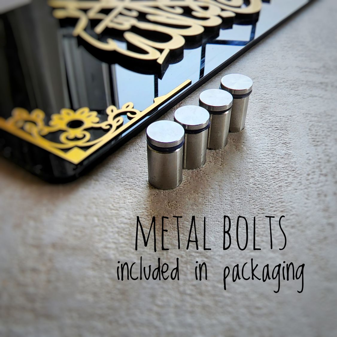 Masha Allah Wall Frame Acrylic Islamic Wall Art Calligraphy in dubai 1