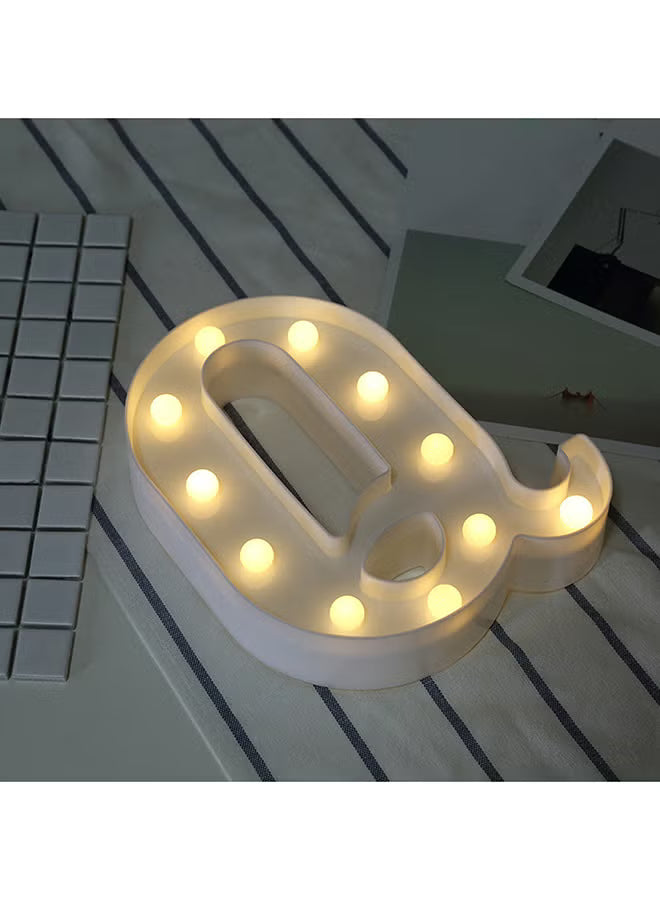 Alphabet LED Letter Lights Light Up Plastic Letters Standing Hanging
