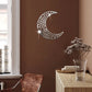 Ramadan Moon Silver Acrylic Wall Art