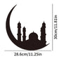 Ramadan Moon with Mosque Acrylic Wall Decor 02