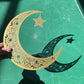 Ramadan Moon with Star Acrylic Wall Art 04