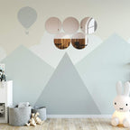 Round Acrylic Mirrors For Decoration - Modern Home Mirrors - House & Office Decal