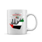 White Sublimation Ceramic Mug with Gift Box – 11 oz Blank Coffee Cup for Printing - Customized UAE National Day