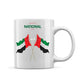 White Sublimation Ceramic Mug with Gift Box – 11 oz Blank Coffee Cup for Printing - Customized UAE National Day