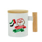 Ceramic Coffee Mug with Bamboo Handle & Lid – Elegant, Eco-Friendly Drinkware - Customized UAE National Day