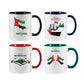 Two Tone Ceramic Mug – Stylish, Durable & Perfect for Hot or Cold Drinks - Customized UAE National Day
