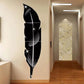Leaf Acrylic Wall Mirror- Modern Home Decoration - For Home, Office & Restaurant