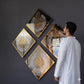 Acrylic Ayatul Kursi, Surah Al Ikhlas, Al Falaq and Al Nas Set Islamic Wall Art