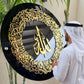 Round Ayatul Kursi Islamic Wall Art Acrylic