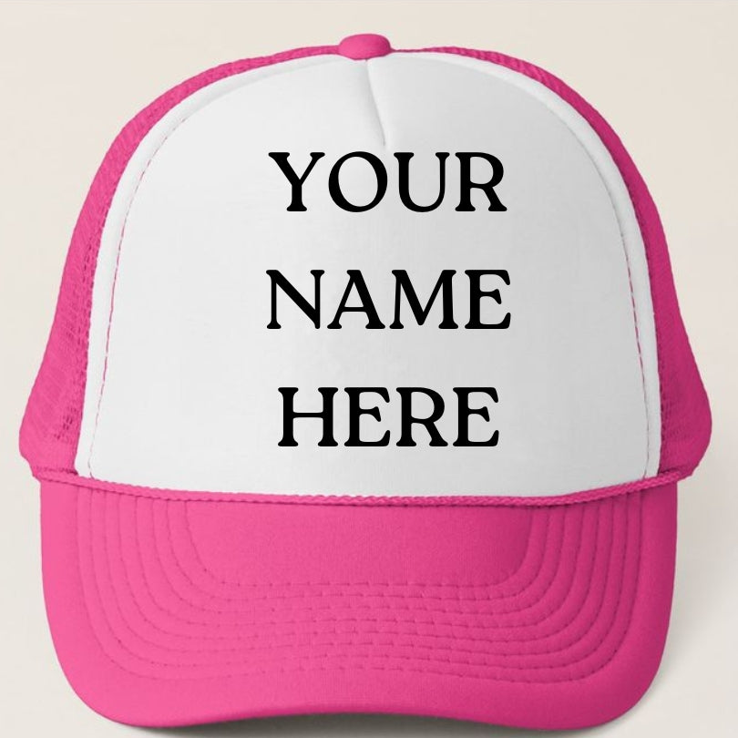 Customized Caps | Personalized Embroidered Caps | Custom Logo & Name Hats