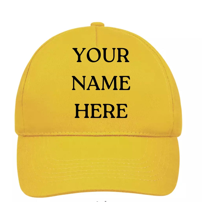 Customized Caps | Personalized Embroidered Caps | Custom Logo & Name Hats