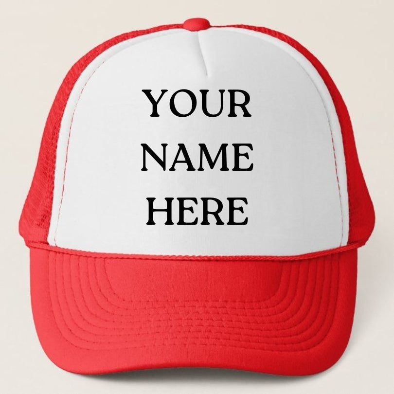 Customized Caps | Personalized Embroidered Caps | Custom Logo & Name Hats