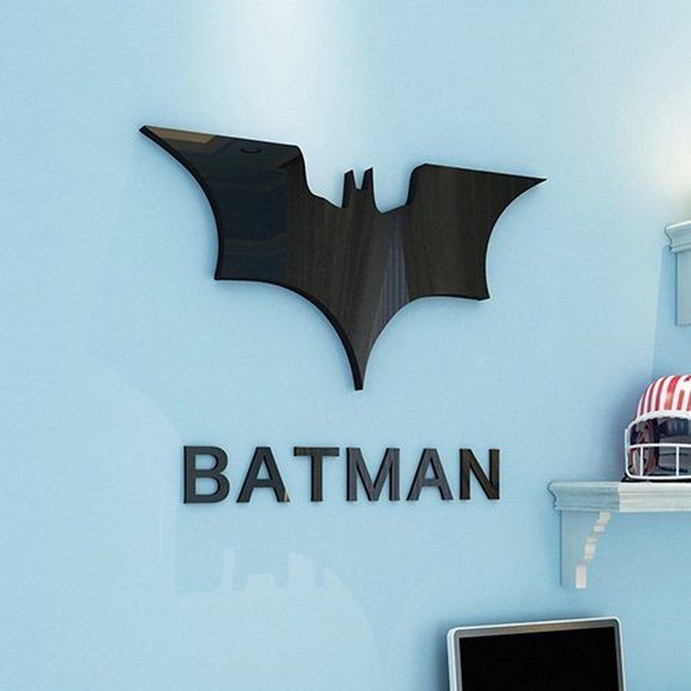 Batman Acrylic Wall Art, Super Hero, Gift Idea