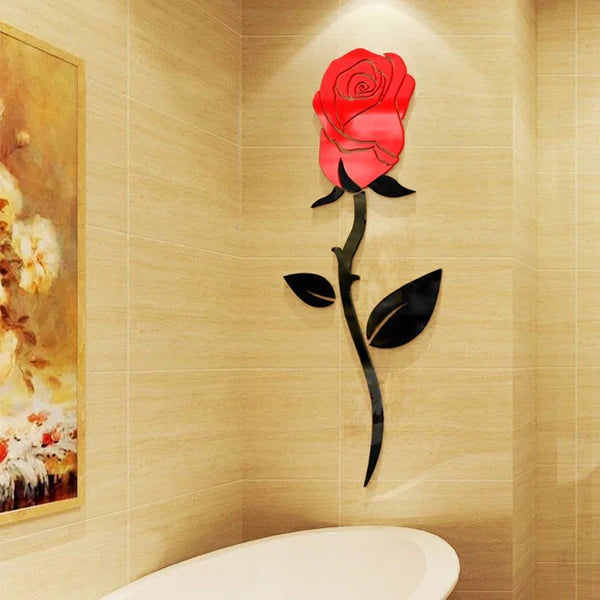 Rose Flower Wall Art