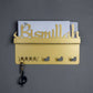 Bismillah Acrylic Wall Key Holder