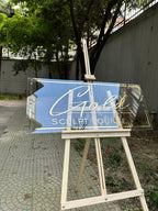 Large Business Sign, Hair Studio Sign, 3D Business Sign, Acrylic Logo Sign, Salon Sign, 3D Logo Sign, Boutique Sign