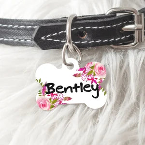 Custom Acrylic Pet Tag- Stylish & Durable ID for Your Furry Friend