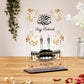 Personalised Hajj Mubarak gift, acrylic plaque, Islamic Gifts