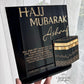 Hajj Mubarak Acrylic Laser Cut and Engraved Display Sign