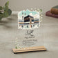 Personalised Hajj Mubarak Plaque